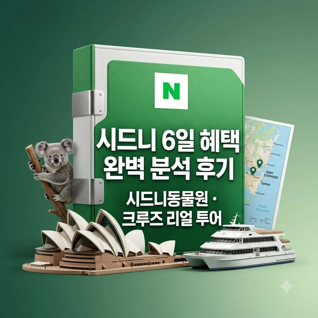 시드니/포트스테판 6일 시드니동물원 크루즈 혜택 분석 후기