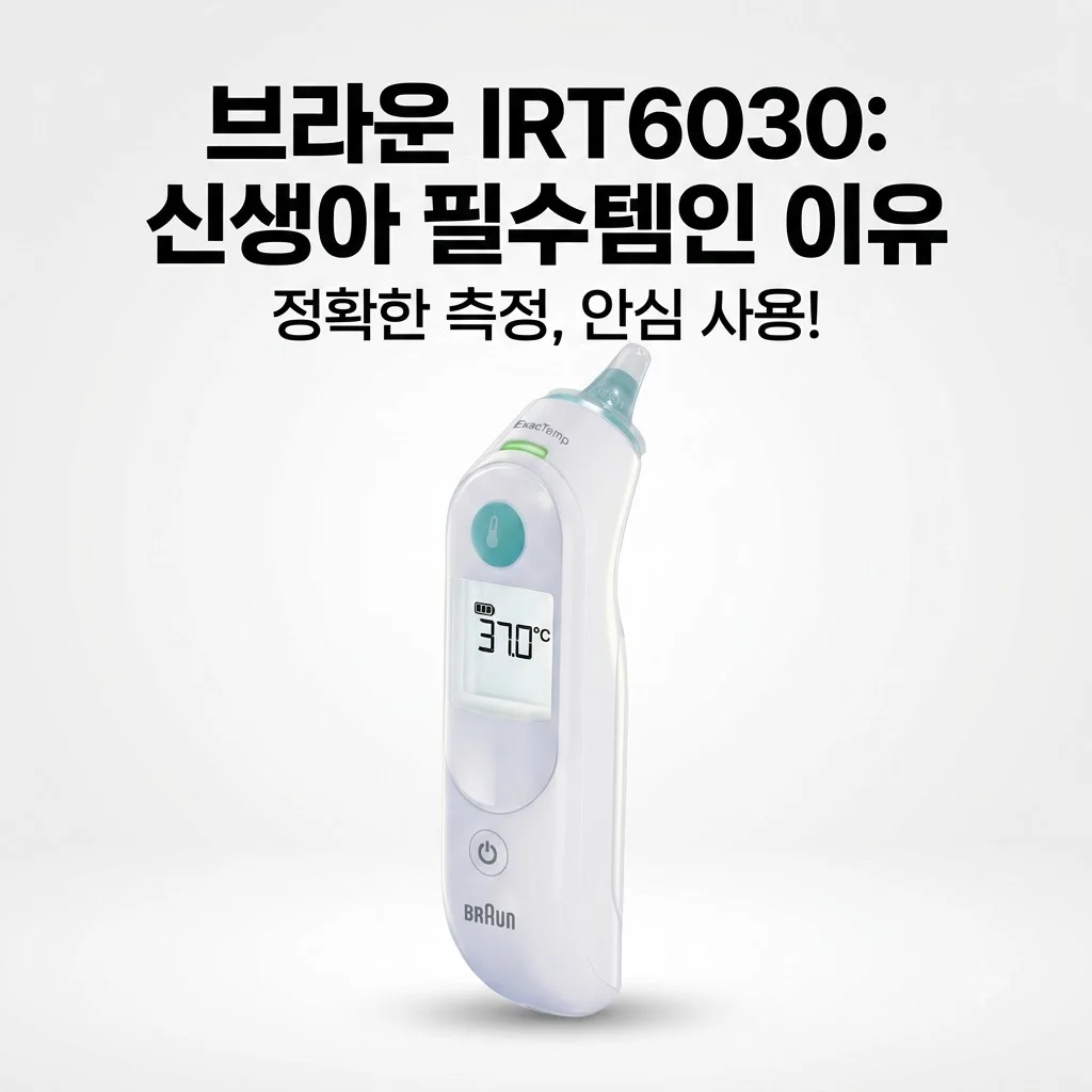 브라운 체온계 IRT6030 신생아 필수템인 이유