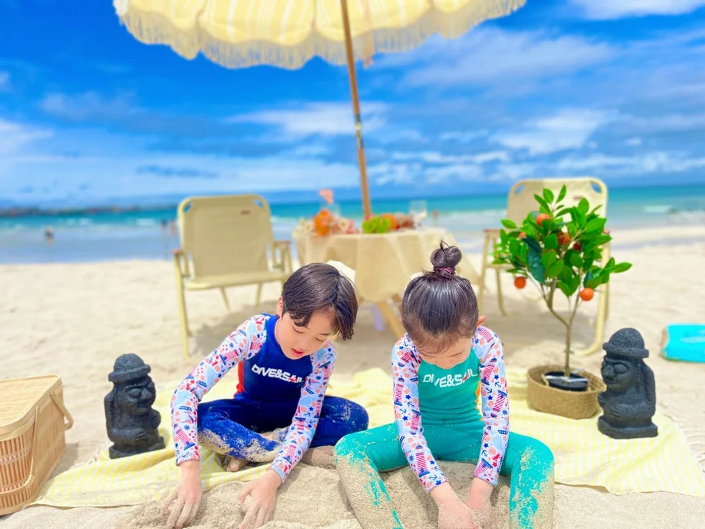 마린롤린 유아래쉬가드 키즈서핑슈트 아동 전신 네오프렌 어린이 보온 웻슈트 수영복 바다생존 상세 이미지 1