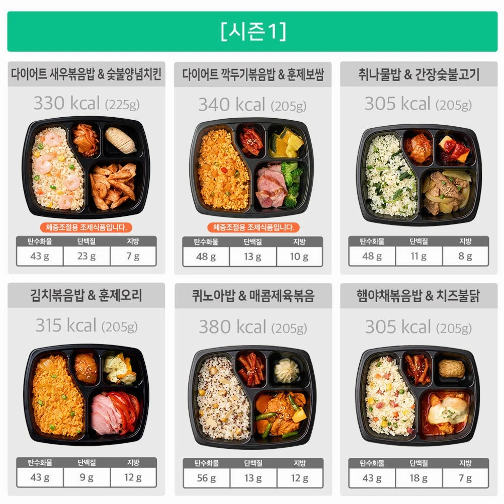 굿스푼 밥/반찬 도시락 [시즌1+시즌2] 12종 12팩 직장인 고등학생 아침 간편식 [원산지:상세설명에 표시] 상세 이미지 6