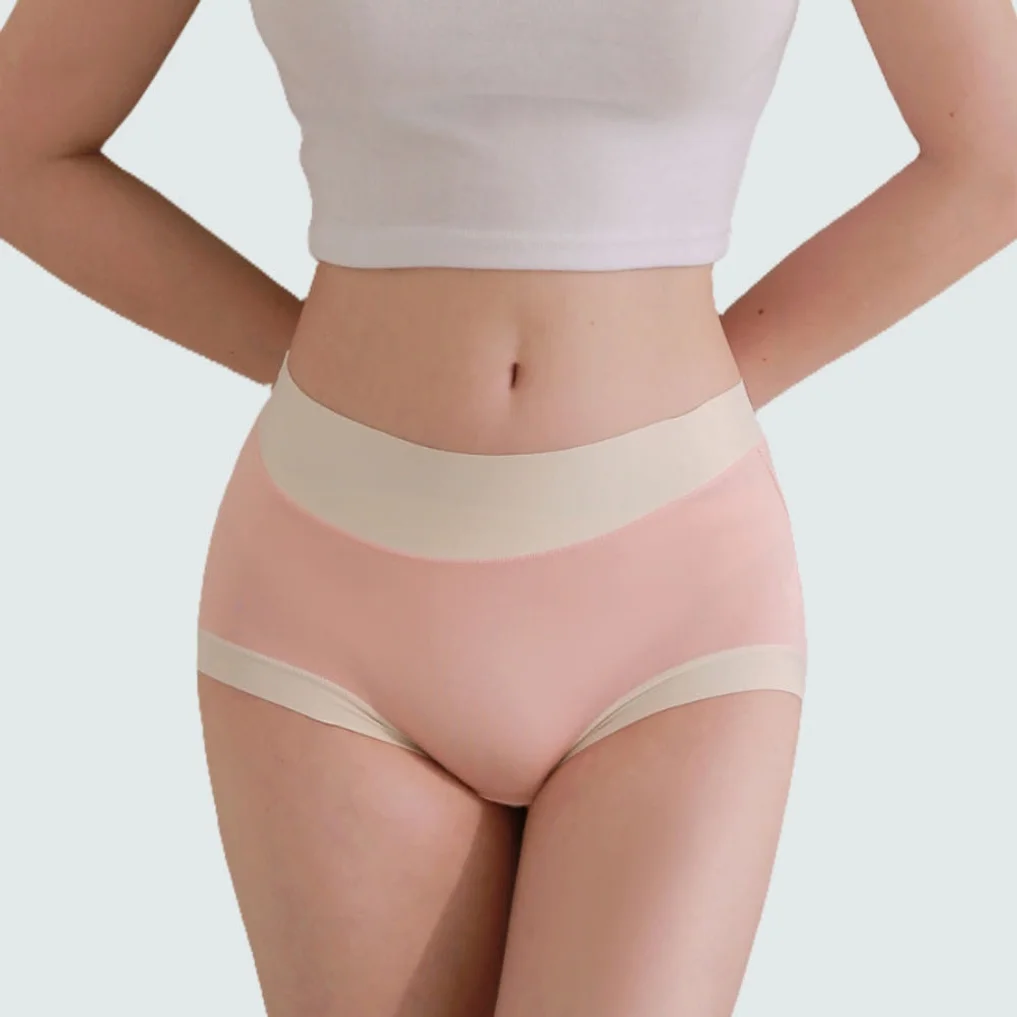 여성 모달 팬티 Y존 편한 여자 속옷 순면 심리스 모들랑팬티 10PACK 상세 이미지 3