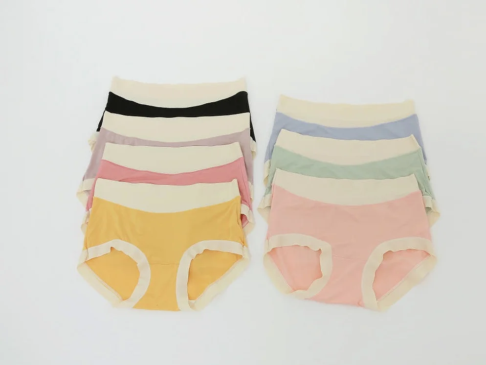 여성 모달 팬티 Y존 편한 여자 속옷 순면 심리스 모들랑팬티 10PACK 상세 이미지 7