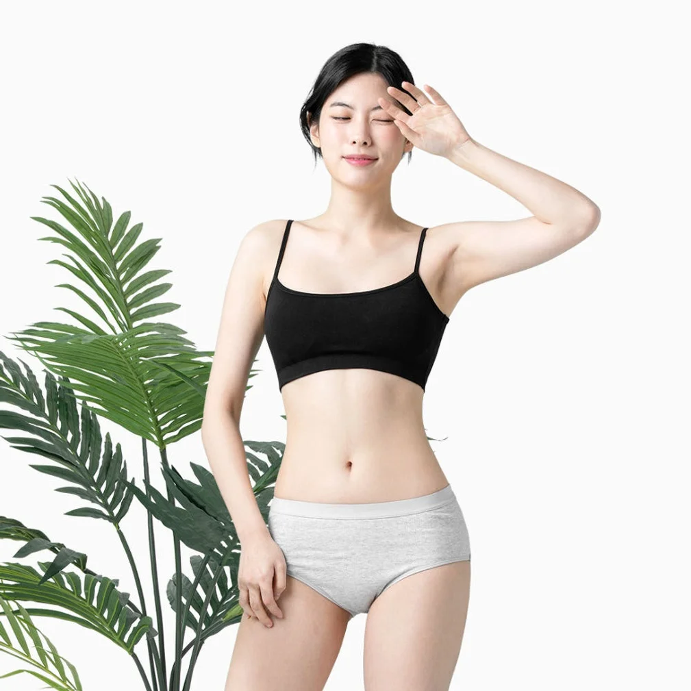 싸이클린 위생팬티 생리 방수 삼각 사각 초등 초경 주니어 여자속옷 오가닉 여성면팬티 상세 이미지 5