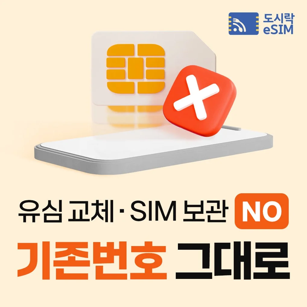 베트남이심 eSIM 로컬망 나트랑 다낭 푸꾸옥 하노이 5G 무제한 매일 1GB 1일 상세 이미지 1