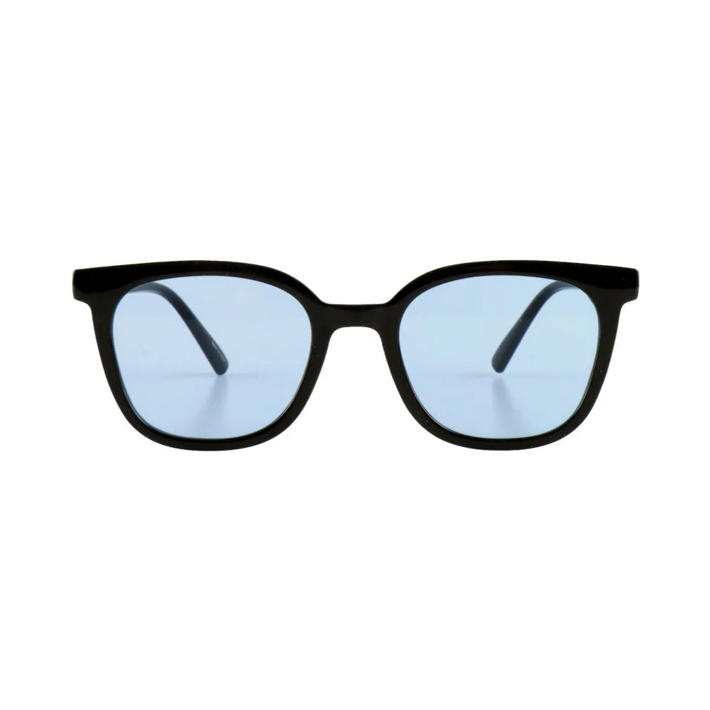 오버사이즈 가벼운 블랙 브라운 블루 틴트 선글라스 빅프레임 파인더 뿔테 자외선차단 상세 이미지 2