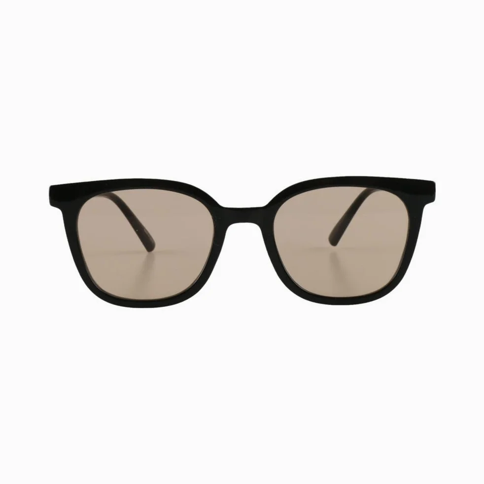 오버사이즈 가벼운 블랙 브라운 블루 틴트 선글라스 빅프레임 파인더 뿔테 자외선차단 상세 이미지 8