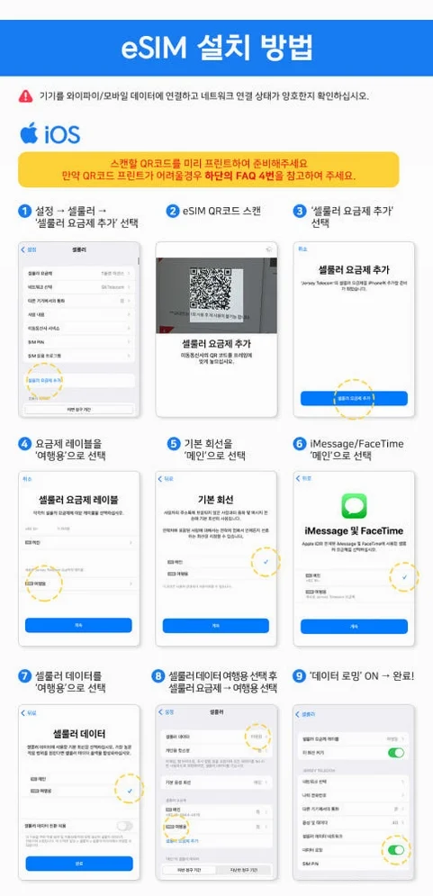 베트남이심 eSIM  무제한 나트랑 다낭 푸꾸옥 하노이 5G 비엣텔 1일1GB e심 상세 이미지 8