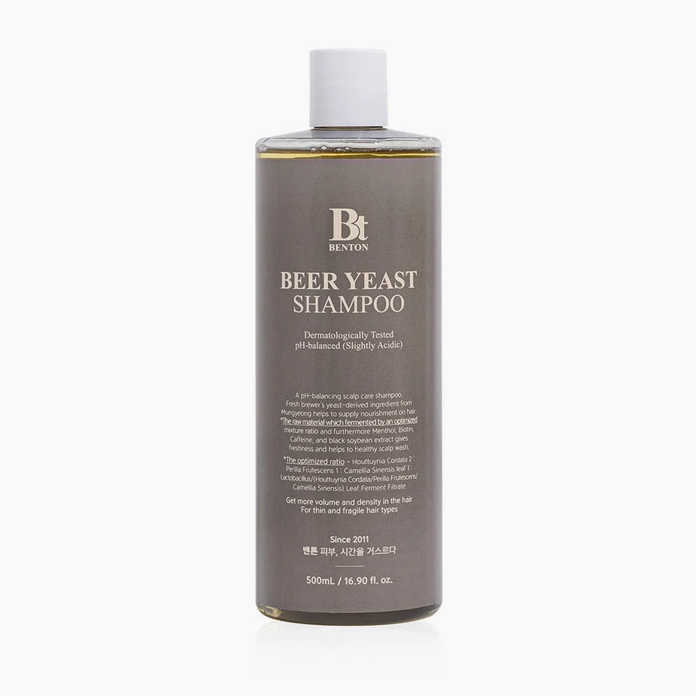 벤튼 맥주 효모 샴푸 500mL 탈모기능성샴푸 탈모완화 바이오틴 상세 이미지 1