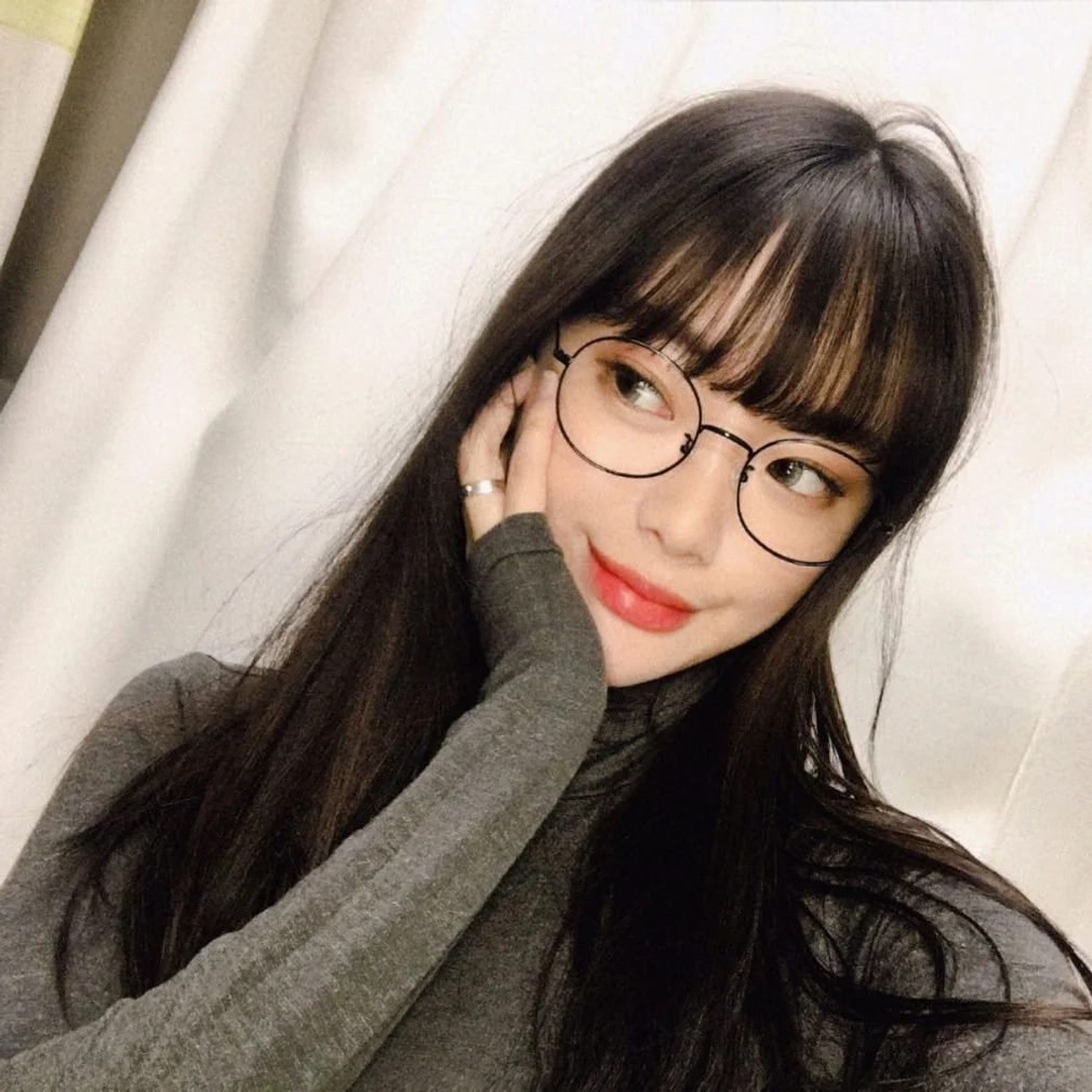 동그란 안경 청광 블루라이트차단 시력보호 안경테 상세 이미지 2