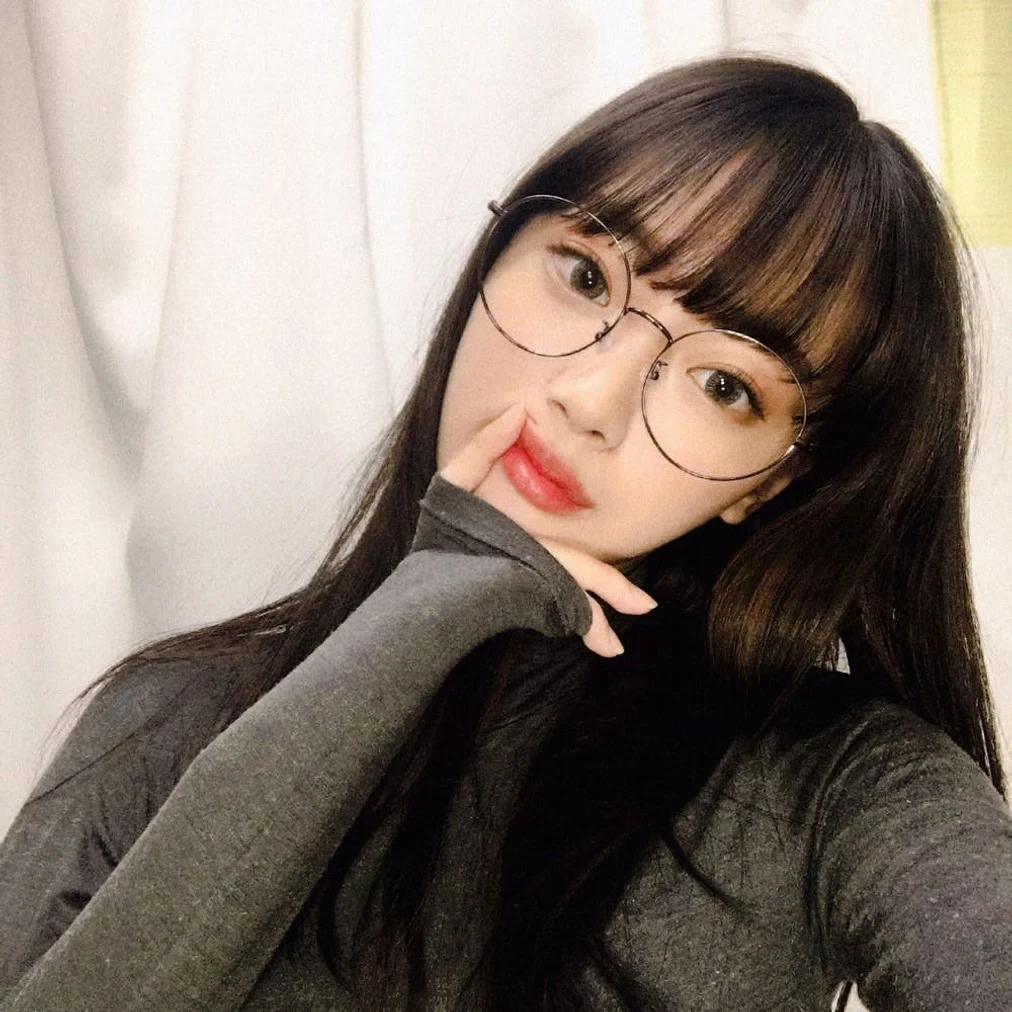 동그란 안경 청광 블루라이트차단 시력보호 안경테 상세 이미지 3