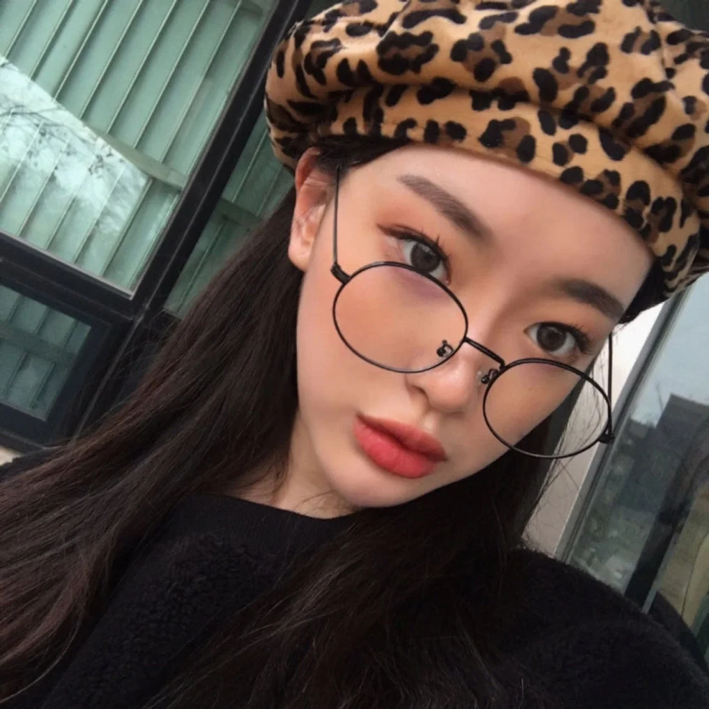 동그란 안경 청광 블루라이트차단 시력보호 안경테 상세 이미지 6