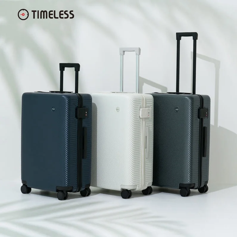 타임리스 바퀴교체 캐리어 폴리카보네이트 PC 튼튼한 케리어 위탁수화물 트렁크 65cm(24인치) 75cm(28인치) 상세 이미지 1