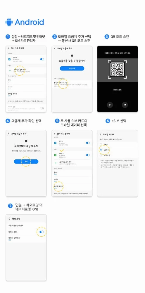 일본이심 eSIM 후쿠오카 오사카 도쿄 5G로컬망 소프트뱅크1일 1GB e심 로밍전화 상세 이미지 4