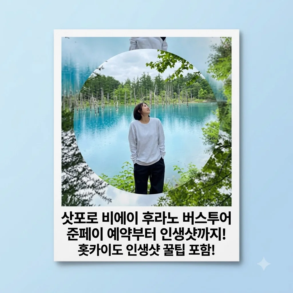 삿포로 비에이 후라노 버스투어 준페이 예약부터 인생샷까지!