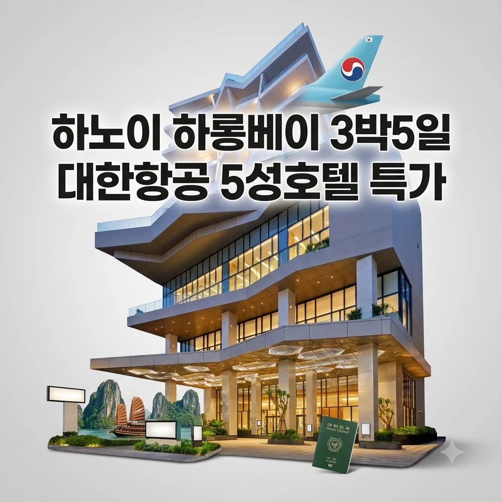 하노이 하롱베이 3박5일 74만원대 대한항공 5성호텔 특가