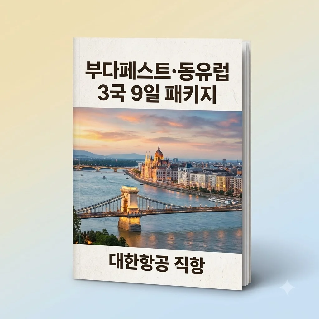 부다페스트·동유럽 3국 9일 379만원대 대한항공 직항 패키지
