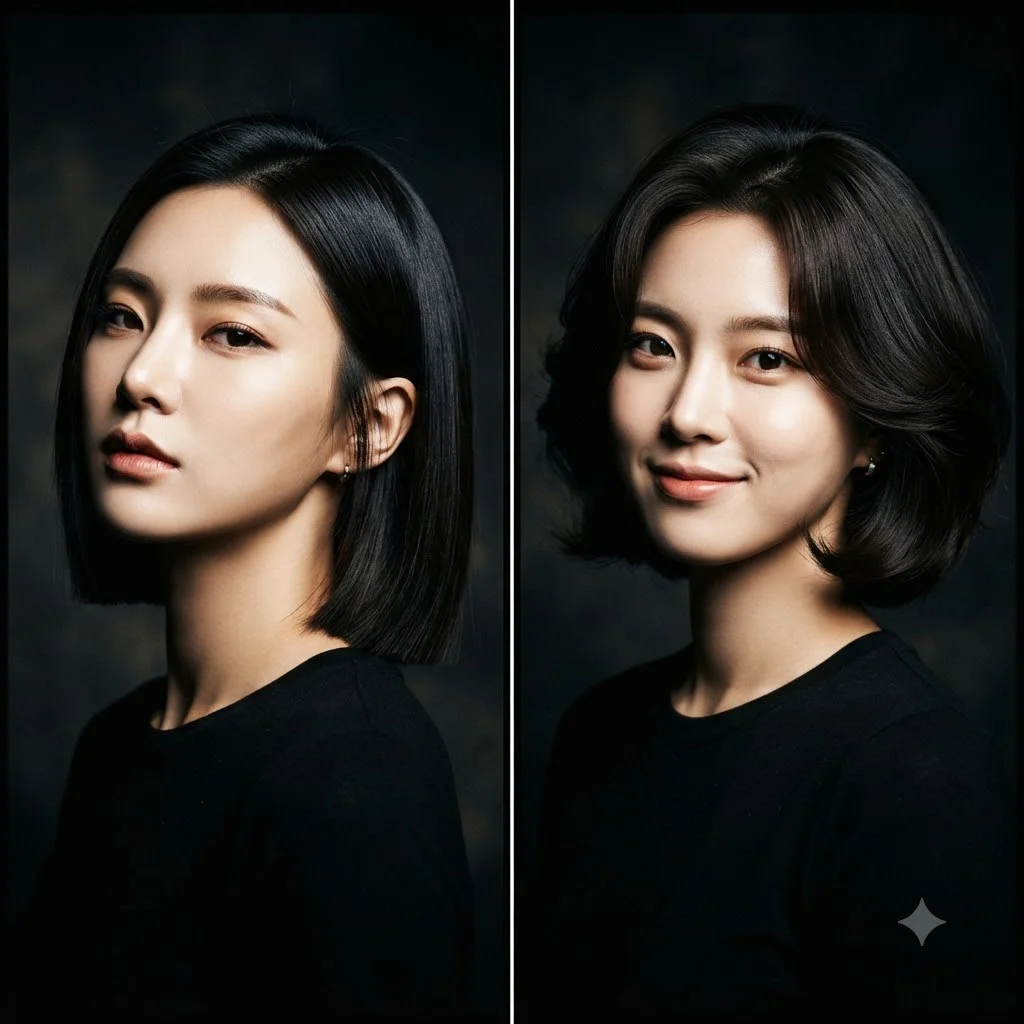 대표 단발 디자인 2종 심층 비교