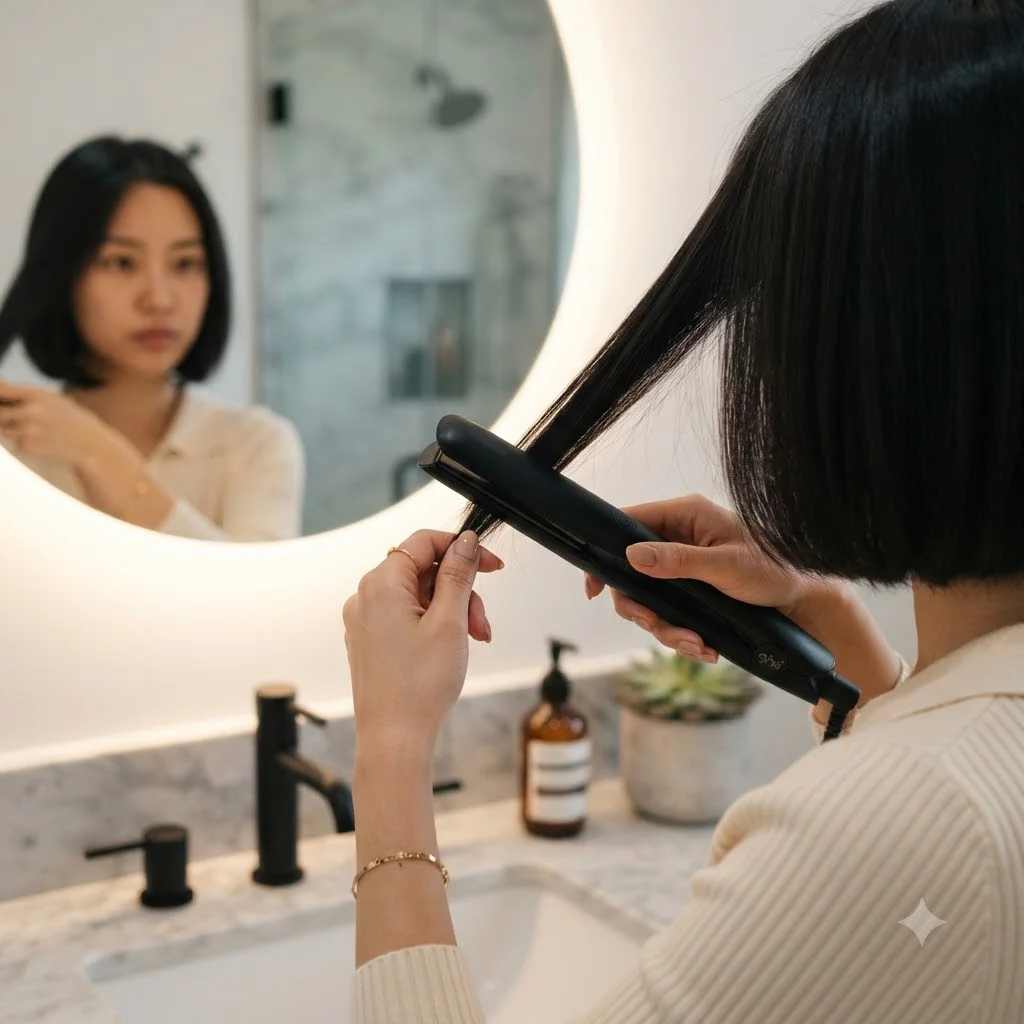 손쉽게 완성하는 셀프 단발 드라이 3단계
