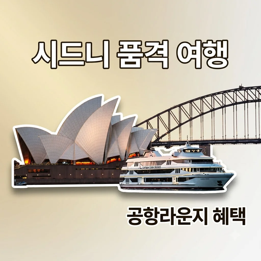 시드니 7일 품격 여행 250만원대 노팁노옵션 공항라운지 혜택