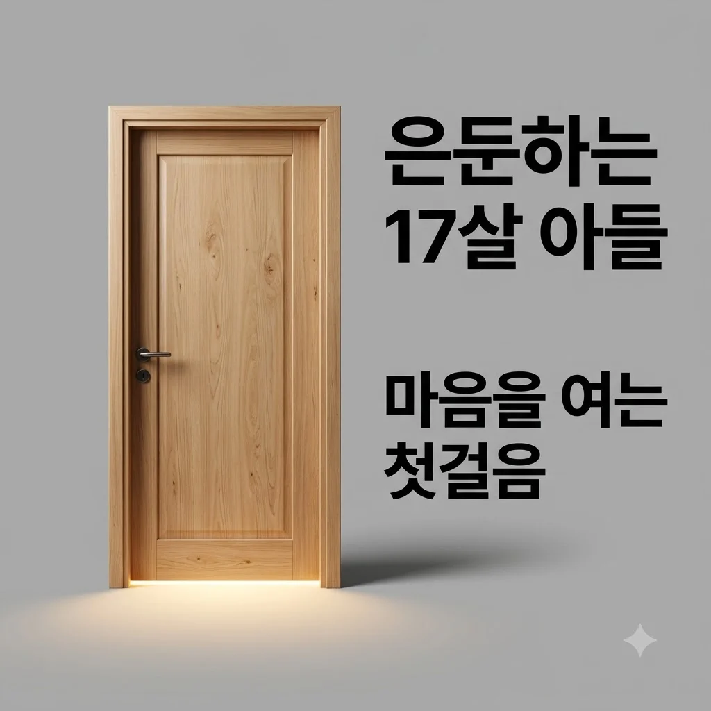 엄마 재혼 후 은둔 생활 시작한 17살 아들 마음 열기 해결책