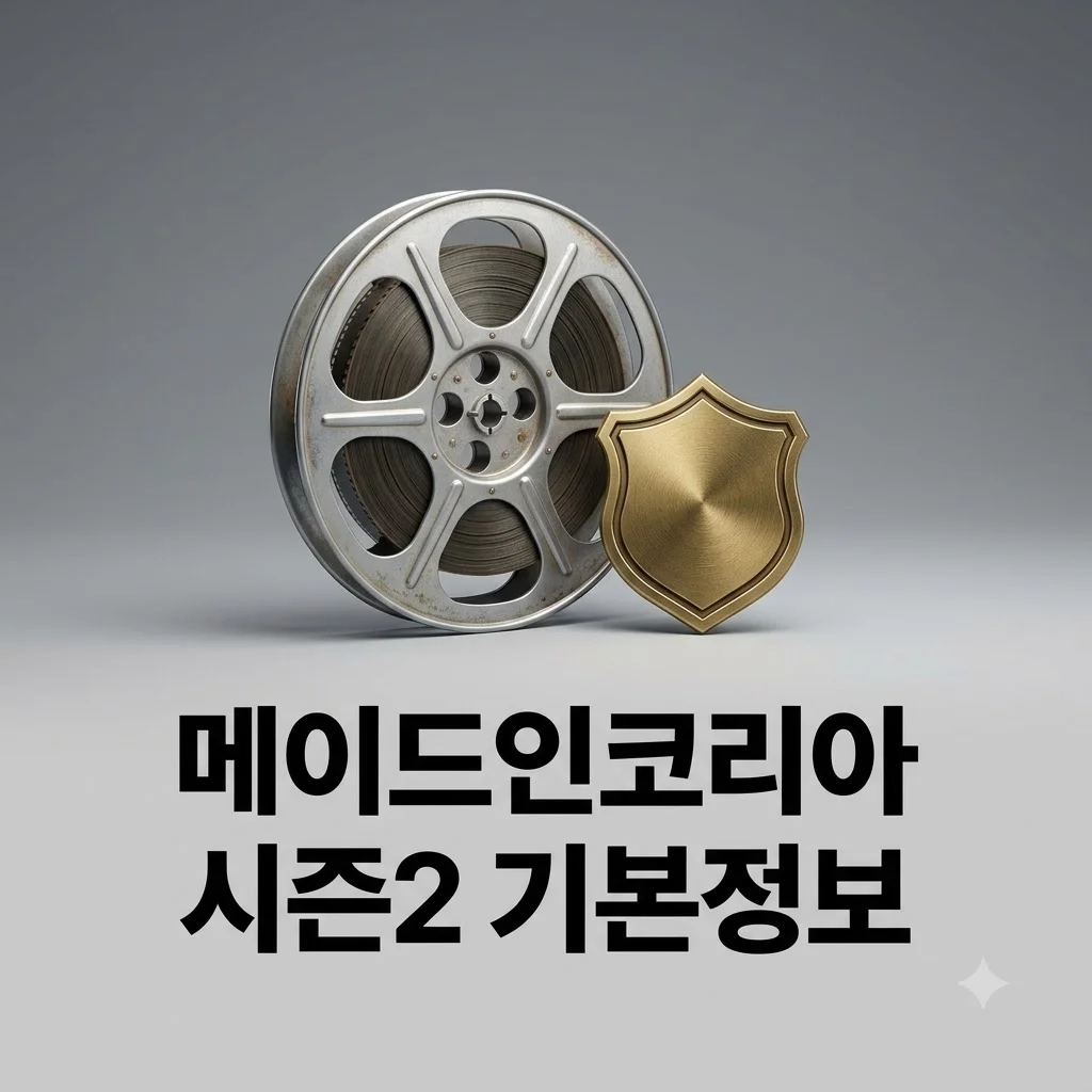 메이드 인 코리아 시즌2 기본정보 출연진 공개일 관전포인트 총정리