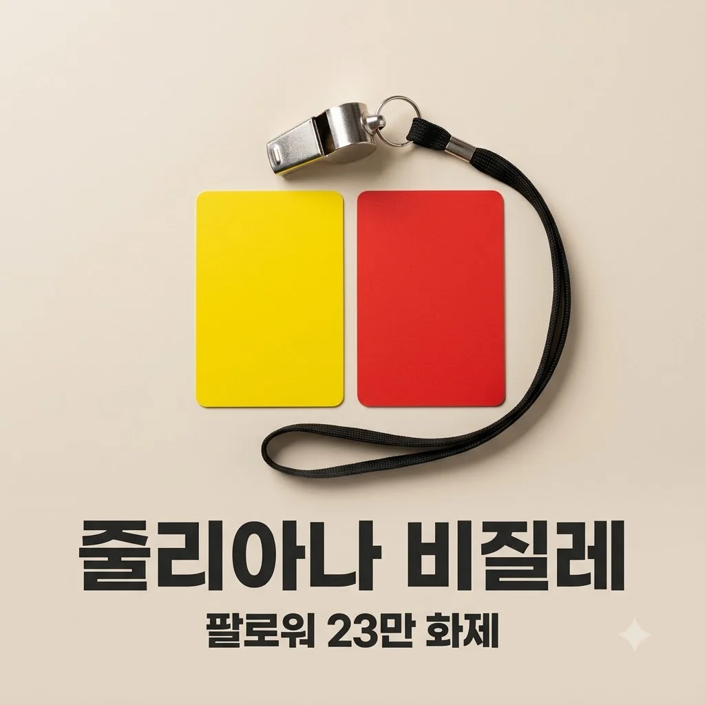 줄리아나 비질레 팔로워 23만 화제 23세 축구 심판 프로필 반전 이력