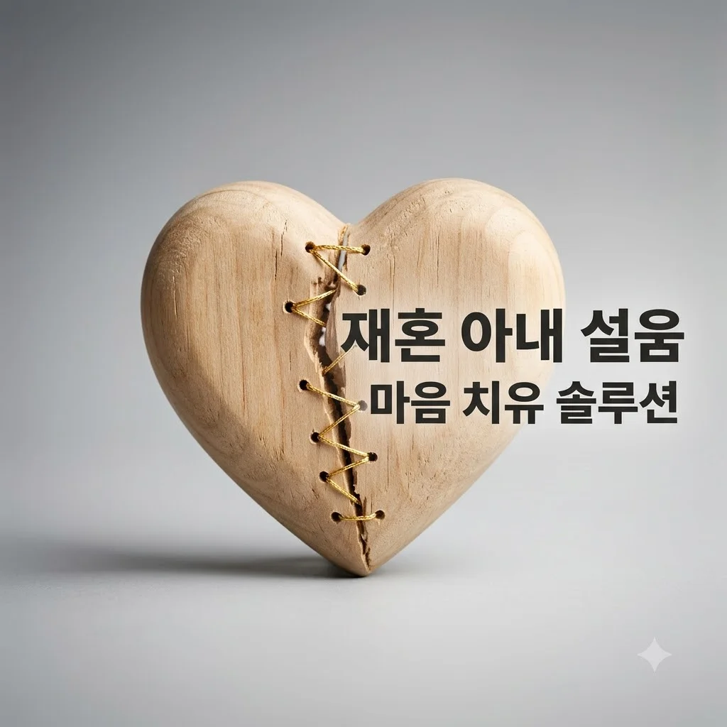 재혼 아내의 결혼지옥 설움, 마음의 상처를 극복하는 5가지 실천법