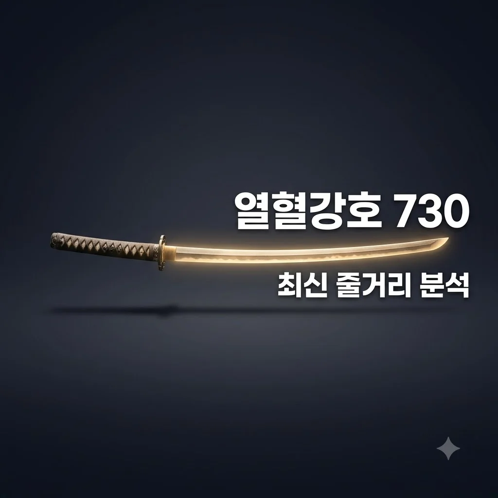 열혈강호 730화 연재 일정과 최신 줄거리 전개 핵심 관전 포인트